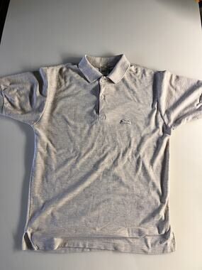 VNT Le Tigre Polo Shirt Medium Beige Made in USA Embroidered Tiger Logo Woman’s